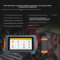 Lecteur de code M7D pour véhicules utilitaires diesel et à énergie nouvelle, outil de diagnostic des pannes pour véhicules lourds, mise à jour gratuite