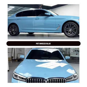 PVC angin laut kristal biru diri perekat diri penyembuhan antigores mobil bungkus warna mengubah lapisan dekoratif pelindung untuk tubuh - Product Image 3