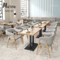 Ensembles de banquettes de restaurant modernes en cuir PU, sièges personnalisés pour salon, supermarché, usage commercial, chaise