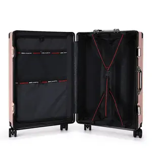 Luggage Male And Female Students 20 Inch Aluminum Frame Trolley Box Universal Wheel 24 Inch Travel Bag Password Box