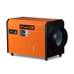 Equipo de Calefacción para Almacenes Industriales, Calentador Automático de Gas Natural de Alta Capacidad de 70KW con Motor - Product Image 1