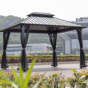 आउटडोर <span class=keywords><strong>gazebo</strong></span> 12x20 patio <span class=keywords><strong>gazebo</strong></span> नेट के साथ डबल छत बड़े पिछवाड़े <span class=keywords><strong>gazebo</strong></span> - Product Image 6