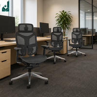 Fauteuil de direction moderne rembourré en cuir, ergonomique et confortable, pour bureau, réception ou salle d'attente commerciale
