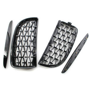 Rejilla de Ventilación para Parachoques Delantero BMW Serie 3 E90 E91, Plástico ABS, 2006 2007 2008, Mejora de Diseño - Product Image 3