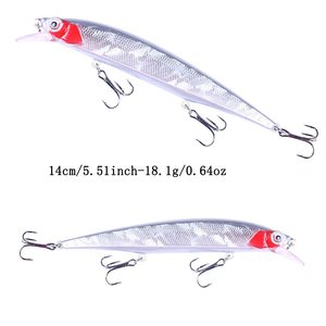 Ensemble de leurres de pêche durs Minnow 9cm 10g 5 pièces/boîte, 5 couleurs, leurres de pêche bioniques Mino, ensemble de leurres de pêche en gros - Product Image 4