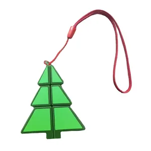 Stress abbau Spielzeug Weihnachts baum Form magischen Würfel Puzzle mit Schnur HN947912