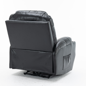 Современное Электрическое Кресло с выдвижными четырьмя карманами Складная Синтетическая кожа для гостиной диван - Product Image 4