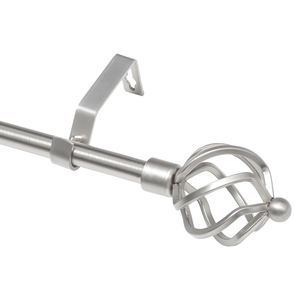 <span class=keywords><strong>Tringle</strong></span> décorative <span class=keywords><strong>Double</strong></span> pour rideau de fenêtre, accessoire de décoration de style Simple, Standard, casiers rondes - Product Image 4