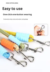 Correa de Perro de Nailon de Lujo, Estilo Deportivo, Duradera, Anti-Escape, a Prueba de Explosiones, con Mango Acolchado de Neopreno, Venta al Por Mayor - Product Image 6