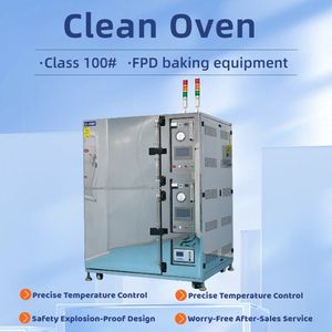 Forno Industriale Classe 100 a 24/7 per Ambienti Puliti |   Forno a circolazione d'aria HEPA ad alta temperatura per la polimerizzazione di fotoresist e <span class=keywords><strong>PI</strong></span> - Product Image 1