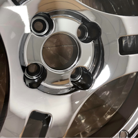 Jantes JWYC personnalisées en alliage d'aluminium forgé chromé argent et noir, 17-22 pouces, 5x108/112/114.3/120 PCD pour Audi BMW Mercedes
