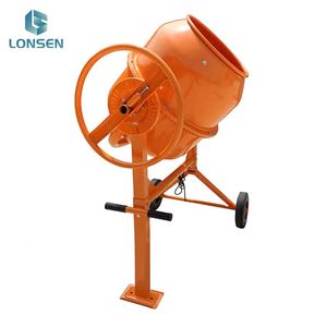 เครื่องผสมคอนกรีตไฟฟ้าแบบเคลื่อนย้ายได้ 70L-240L สำหรับโครงการก่อสร้างขนาดเล็ก - Product Image 2