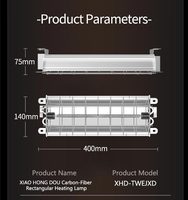 Nouvelle Lampe Chauffante Étanche en Acier Inoxydable et Aluminium pour l'Élevage Animal, Abat-jour de Lampe Chauffante pour Poulailler et Porcherie, Isolation Thermique 10000