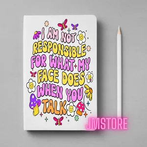 Autocollants de couverture de carnet UV DTF « Je célébre mon amour-propre » – Personnalisables, prêts à appliquer, autocollants de transfert durables pour journal A5 - Product Image 6