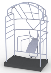 Gym Equipment Home Multi-function POWER Rack Stretching Machine ASJ-C011 <strong>Stretch</strong> <strong>Cage</strong> Stretching Training Power <strong>Cage</strong> - Product Image 4