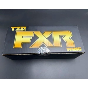 Aileron arrière de course <span class=keywords><strong>TZO</strong></span> Racing 1/8 RC Buggy/Truggy FXR pour une meilleure adhérence et une meilleure force descendante, compatible ROAR IFMAR EFRA pour ARRMA AE XRAY KYOSHO HSP Tekno RLAARLO - Product Image 3