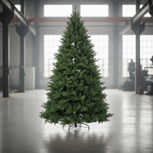 Albero di Natale Artificiale in PVC da 30cm a 300cm, Pieghevole, per Decorazioni Domestiche, Vendita Diretta dalla Fabbrica all'Ingrosso - Product Image 1
