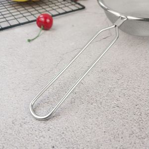 304 acier inoxydable à manche court deux oreilles passoire cuisine métal filet à frire <span class=keywords><strong>hôtel</strong></span> ligne vidange passoire pour Hot Pot soja passoire - Product Image 4