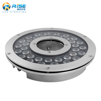 OEM 144W RVB/RGBW AC 24V IP68 Mini LED DMX Laser Caractéristiques de l'eau Piscine étanche LED Fontaine Lumière