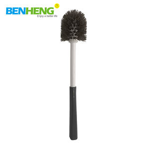 Juego de Escobilla y Soporte <span class=keywords><strong>para</strong></span> Inodoro de PET a Precio de Fábrica, Escobilla de Limpieza con Mango de Aluminio, Accesorios de Baño - Product Image 3