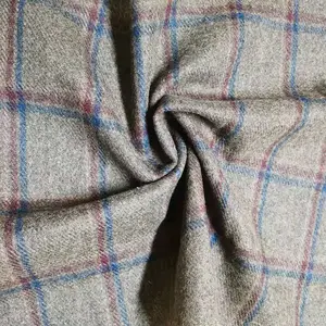 Thời Trang Tweed Vải Len Kiểm Tra Phong Cách Nóng Bán Cho Nam Giới Áo Khoác Vải