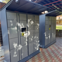Casiers de location pour les entreprises d'hôtellerie et de tourisme Casier de rangement électronique intelligent Casiers de rangement de bagages en libre-service