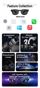 Lentes Fotocromáticas AIMB-G2Pro, Gafas Inteligentes con IA, Cámara 4K, Bluetooth Inalámbrico, Resistentes al Agua IPX-4, Control Táctil - Product Image 4