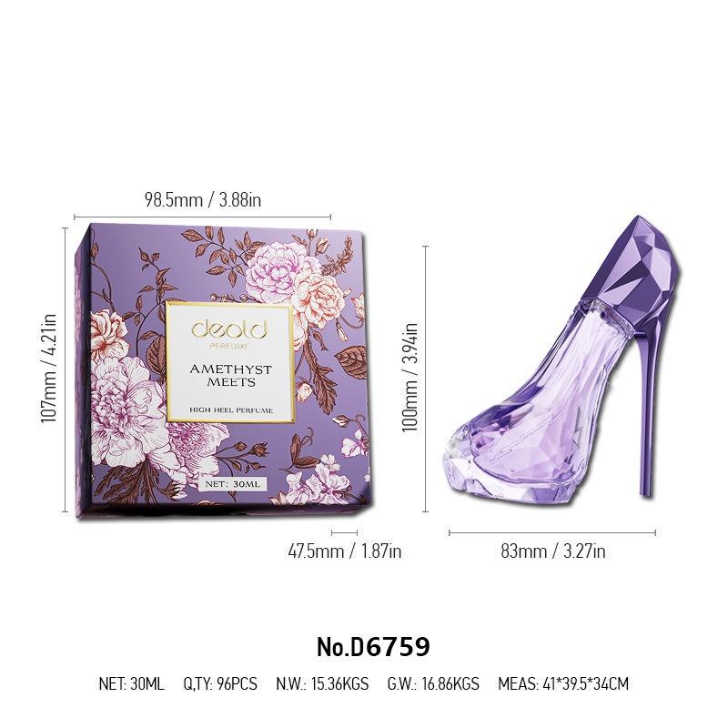 L'améthyste rencontre le parfum des talons hauts