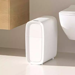Nuevo Bote de <span class=keywords><strong>Basura</strong></span> Inteligente Electrónico de Plástico de 12L con Doble <span class=keywords><strong>Puerta</strong></span> y Sensor, para Uso en Cocina y Hogar, con <span class=keywords><strong>Apertura</strong></span> <span class=keywords><strong>Automática</strong></span> de la Tapa - Product Image 1