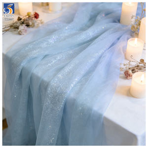 Tela de Tul Brillante Iridiscente con Purpurina, Tela de Organza con Puntos de Confeti Brillantes para Manualidades, Vestidos de Novia y Fondos - Product Image 5