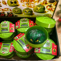 Jouets Squishy Mystère de Noël – Boîte Surprise 12 Pièces en TPR – Jouet Anti-Stress Sensoriel Doux et Compressible pour Enfants – Cadeau de Fêtes