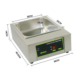 Machine électrique automatique de casse-croûte de <span class=keywords><strong>fromage</strong></span> de réchauffeur de pot de fondant de chocolat avec la trempe pour des fruits nouvel état - Product Image 4