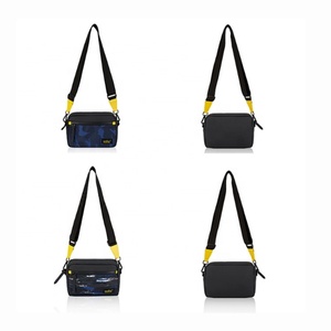 High Quality Unisex Custom Logo Printed <b>Crossbody</b> Messenger Chest <b>Bag</b> Outdoor Shoulder <b>Bag</b> for <b>Men</b> Summer Fashion Button - Product Image 4