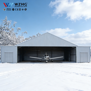 Offre Spéciale : Hangar d'Aviation Sans Colonne à Structure Métallique pour Jets Privés - Product Image 1