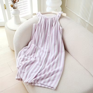 Asciugamano assorbente in pile di corallo in microfibra, accappatoio elastico, ricamabile, multicolore, asciugamano ad asciugatura rapida - Product Image 3