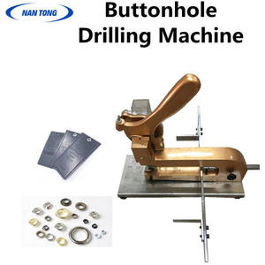 Máquina perforadora manual de ojales Nantong SD5, grosor de perforación de 3 mm, un solo orificio, embalaje en caja de madera - Product Image 2