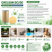 Enzimas y Bacterias Microbianas para Desatascar Ductos y Tuberías, Eliminan Grasa de Cocina y Olores, PH 6.0-8.0, Temperatura 10-70°C