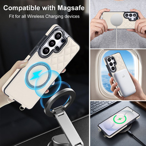 Étui de téléphone en cuir à fermeture éclair 2 en 1 avec fentes pour cartes, portefeuille, housse pour <span class=keywords><strong>Samsung</strong></span> S26 Ultra A17 Note20, <span class=keywords><strong>pochette</strong></span> de téléphone détachable - Product Image 2