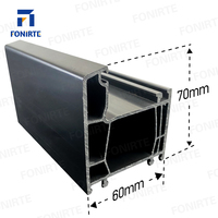 Fenêtre à battant Fonirte de style moderne, série 60MM, profil UPVC, écologique et durable, avec garantie à vie