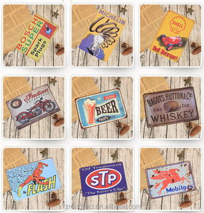 Letreros Metálicos Retro Personalizados con Impresión UV, Placas Decorativas Vintage con Diseños <span class=keywords><strong>de</strong></span> Películas para Bares, Cafés y Cuartos <span class=keywords><strong>de</strong></span> Hombre - Product Image 2