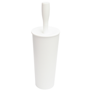 Escobilla para Inodoro Belli E Forti Blanca 115x115x370mm, Material PP, Diseño sin Electricidad, Fácil de Limpiar, Herramienta de Limpieza para Baño - Product Image 1