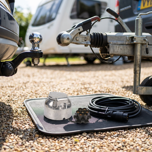 Adaptateur de <span class=keywords><strong>prise</strong></span> de <span class=keywords><strong>remorque</strong></span> à <span class=keywords><strong>7</strong></span> <span class=keywords><strong>broches</strong></span> <span class=keywords><strong>12V</strong></span> en cuivre et aluminium pour remorquage de caravane PVC - Product Image 3