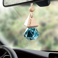 Diffuseur de parfum pour voiture miniature 10 ml avec logo personnalisé, parfum longue durée, huile essentielle, désodorisant pour voiture avec couvercle en bois