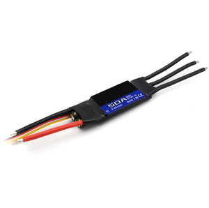 Controlador de velocidad de motor sin escobillas Lipo de 2-4S de 32 bits, serie 50A ESC SBEC G2, programable para aviones Rc, drones FPV de ala fija - Product Image 2