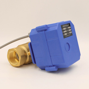 Vanne à bille électrique miniature à haut débit DN20 9-24V/220V à deux voies à couple élevé pour le contrôle de l'eau, prise en charge OEM - Product Image 5