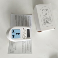 Mini Temporizador Digital con Enchufe UK, Programable Semanalmente, Enchufe Electrónico con Pantalla LCD, 220V 50Hz 10A 2300W
