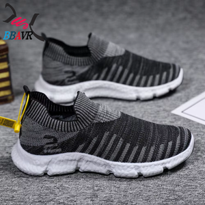 Zapatos Planos de Moda para Hombre, Tejido Transpirable, Deportivos y Casuales, Negros, para Caminar al Aire Libre - Product Image 6