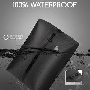 Bolsa de Almacenamiento al Vacío de Nailon Ligero, Impermeable, Grande, Negra, para Ropa, Compresión de Aire, para Viajes y Campamento, con Bomba - Product Image 4