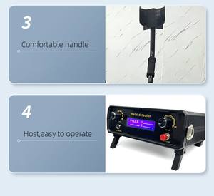 Fabrika Üretimi Derin Mesafe Darbe İndüksiyonlu Altın Metal Dedektörü Yeraltı Metal Dedektörü Su Geçirmez - Product Image 6