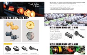 OEM качественная Деталь № 196-9947 Berco № CR4528 D8N D8R D8T бульдозер Гусеничный ролик нижний ролик - Product Image 2